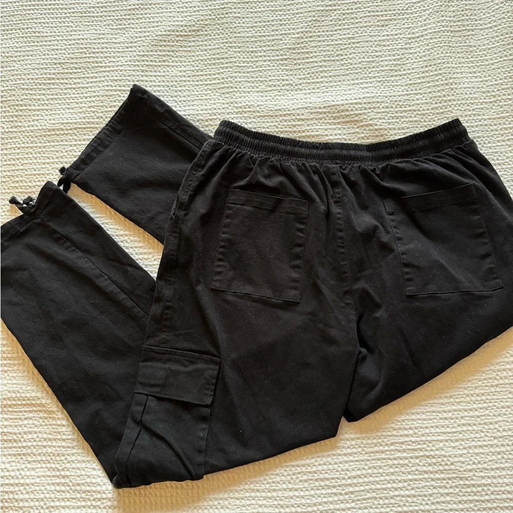 Black Jogger Pants - Picture 5 of 5